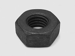 Гайка шестигранная М10 DIN 934, черная цинк-ламель, A290