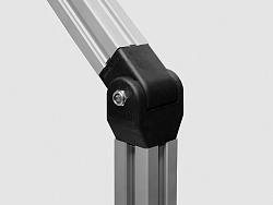 Пластиковый параллельный шарнир 40х40, B163