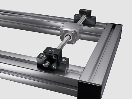 Набор SFU2510 с опорами серии EK20-EF20