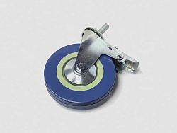 Колесо с тормозом Ø125 М12х45, A326