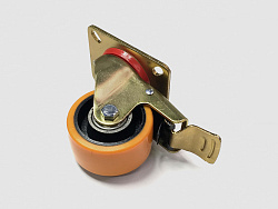 Колесо c тормозом Ø80 с платформой, B929