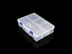 Контейнер пластиковый с крышкой с разделителями 230x160x59, B261