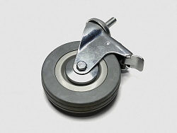 Колесо с тормозом Ø125 М12х45, A326