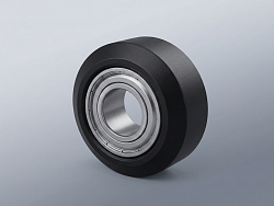 Комплект пластиковый мини ролик + подшипник