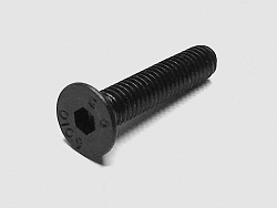 Винт с потайн. гол. и внутренним шест. М4 х 20, черный оксид, DIN 7991, A867