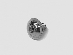 Винт с полукругл. гол., с буртом и вн. шестигр., оцинк. М4 х 6 ISO 7380-2, A565