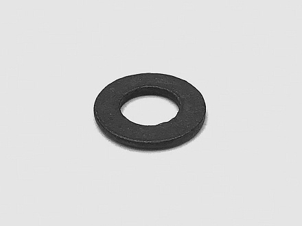 Шайба 5, черная цинк-ламель, DIN 125, A281