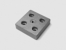 Превью Адаптер 60х60_D (Алюм) для опоры М8, C188
