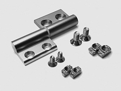 Петля алюминиевая 30F/40, разъемная левая, A874