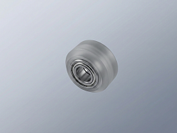 Комплект усиленный мини ролик + подшипник