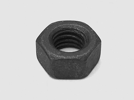 Гайка шестигранная М6 DIN 934, черная цинк-ламель, B233