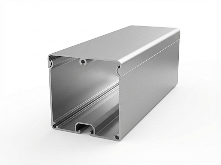 Профиль кабель-канала 80х80 (Ан. серебро)