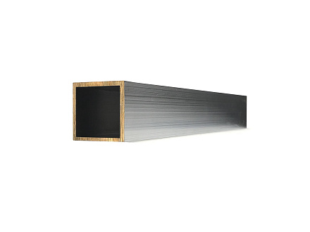 Профиль алюминиевый, квадрат 30x30x2 (Без покрытия)