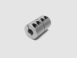 Жесткая алюминиевая муфта Ø 8 / Ø 10, C281