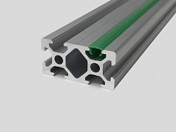 Заглушка для паза 6 мм, (зеленая), Z71